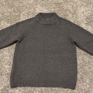 Zara kids Charcoal Crewneck Sweater